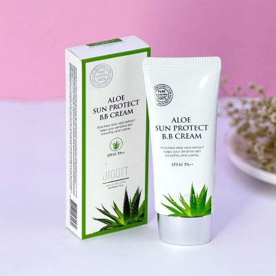 بی بی کرم ضد آفتاب آلوئه ورا Aloe Vera جیگوت Jigott اصلی ساخت کره